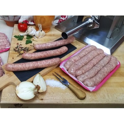  Saucisses à l'ail frais