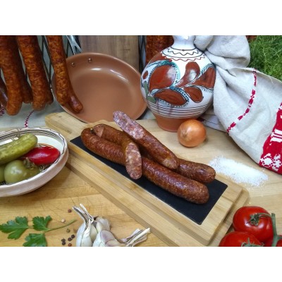 Saucisses de Transylvanie fumées à froid