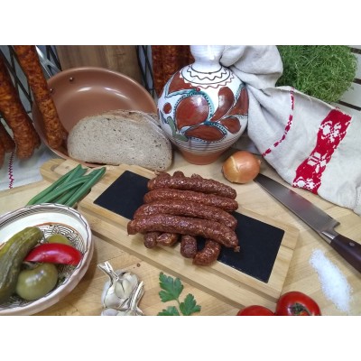  Saucisses Pleșcoi aux moutons à la saucisse et sécher